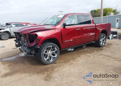 2019 Ram 1500 Longhorn 4X4 5'7 Box from USA, damaged, VIN 1C6SRFKT6KN906952